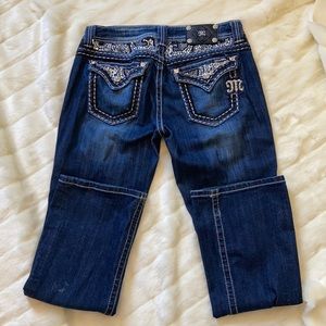 Miss me easy boot cut jeans size 28